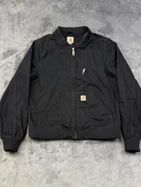 Carhartt Men's Duck Detroit Style Bomber Jacket